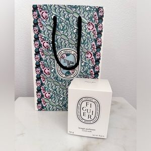 Diptyque shopping bag + box